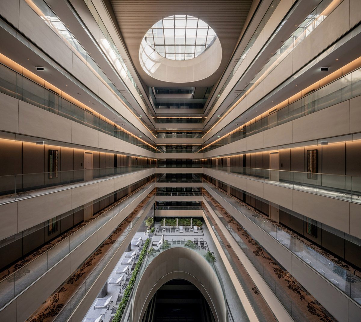 Plan Architect built gridded hotel that features cave-like entrance in Thailand