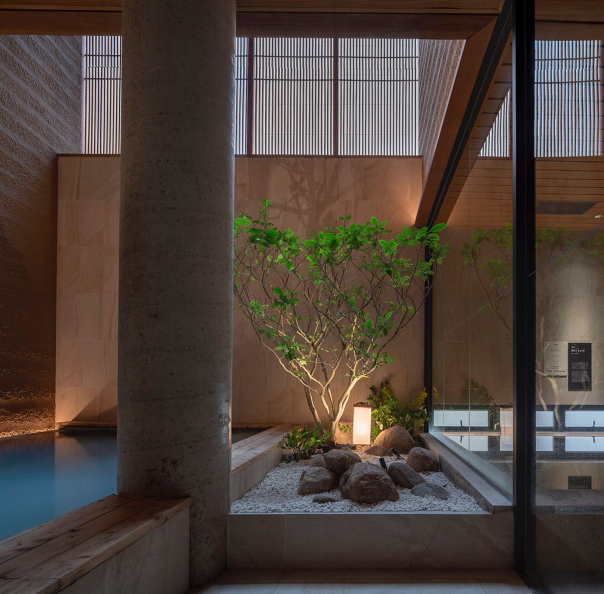 Sixseven Studio creates tranquil interiors for wellness center in Thailand inspired by Japanese art
