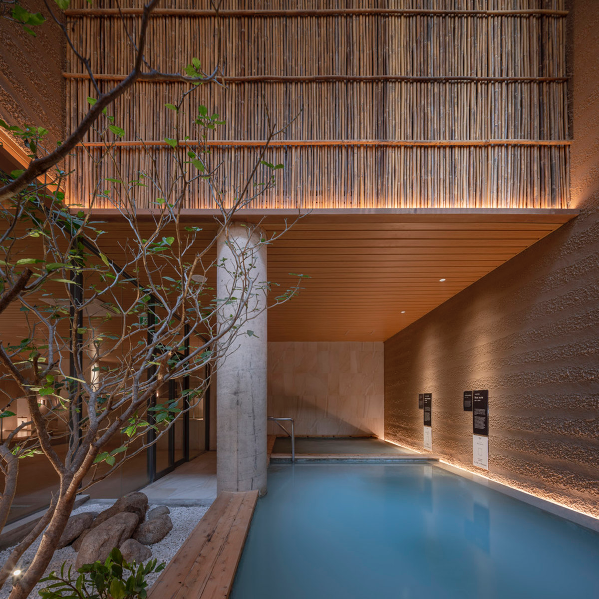Sixseven Studio creates tranquil interiors for wellness center in Thailand inspired by Japanese art