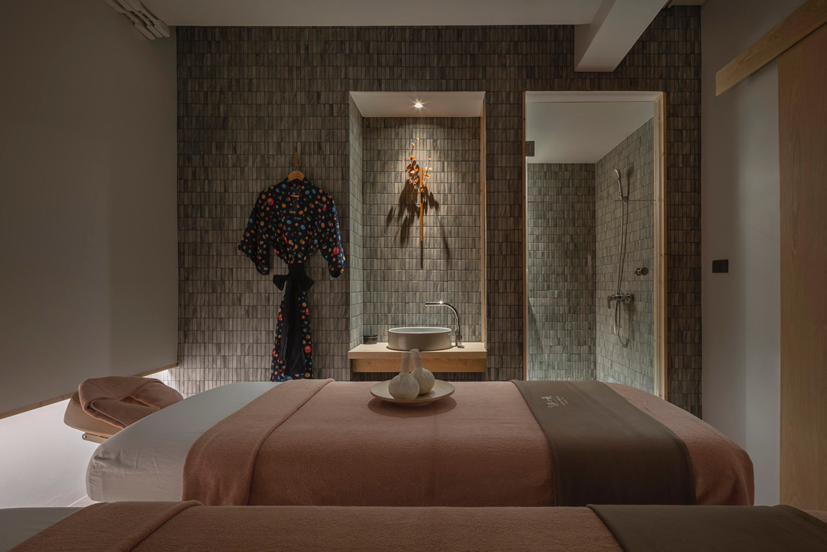 Sixseven Studio creates tranquil interiors for wellness center in Thailand inspired by Japanese art