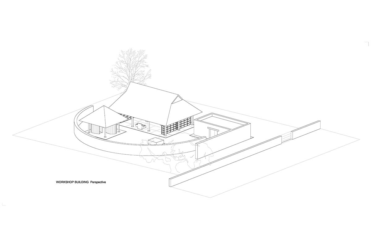 Álvaro Siza's Clay Pavilion in Mexico promotes knowledge and techniques of clay material