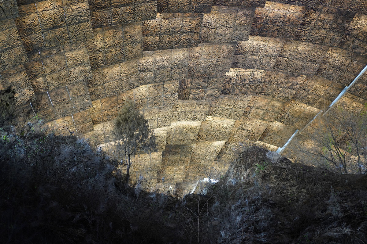 THAD's undulating prefabricated shell protects archaeological site of Peking Man cave in China