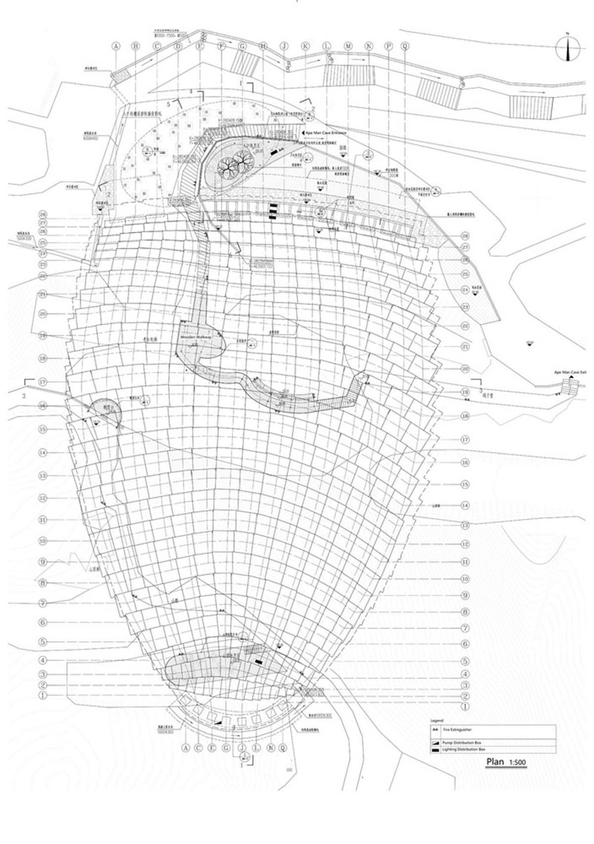 THAD's undulating prefabricated shell protects archaeological site of Peking Man cave in China