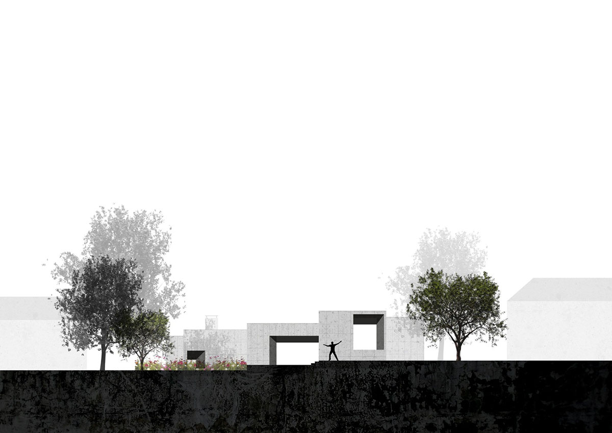 Raw Architecture Workshop interlocks concrete volumes for this family home in Lewes