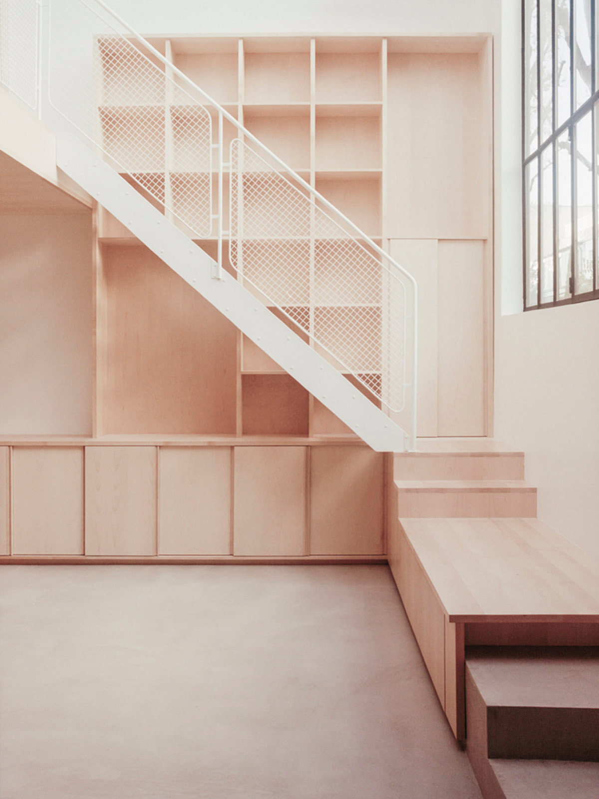 Jean Moulin Atelier-House features fairy tale-like and light-filled interiors by Atelier NEA in Paris