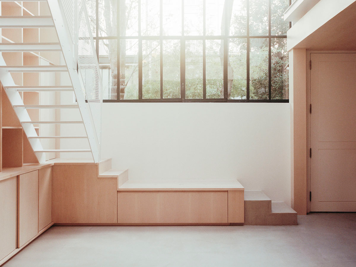 Jean Moulin Atelier-House features fairy tale-like and light-filled interiors by Atelier NEA in Paris