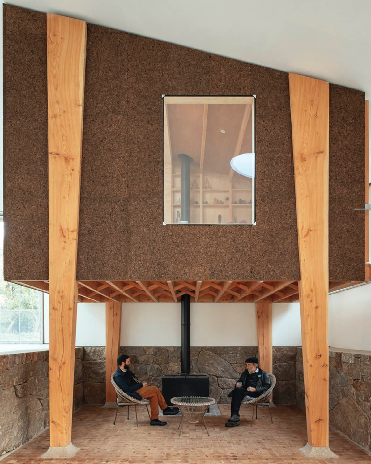 Thomas Randall-Page converts agricultural barn into an art studio in rural Devon