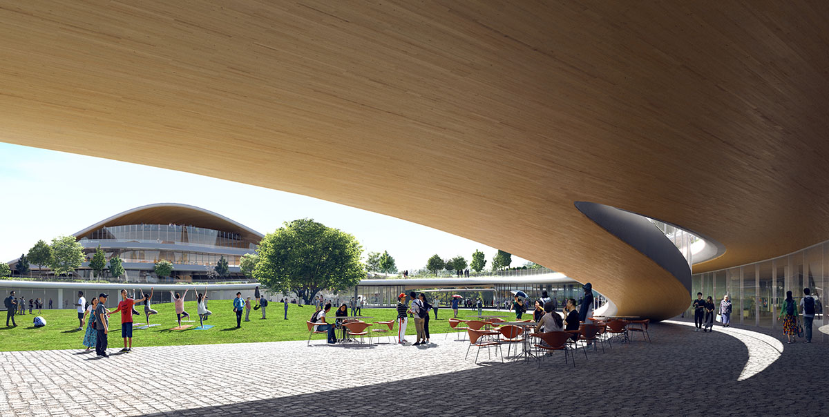 MAD releases design for Jiaxing Civic Center that creates