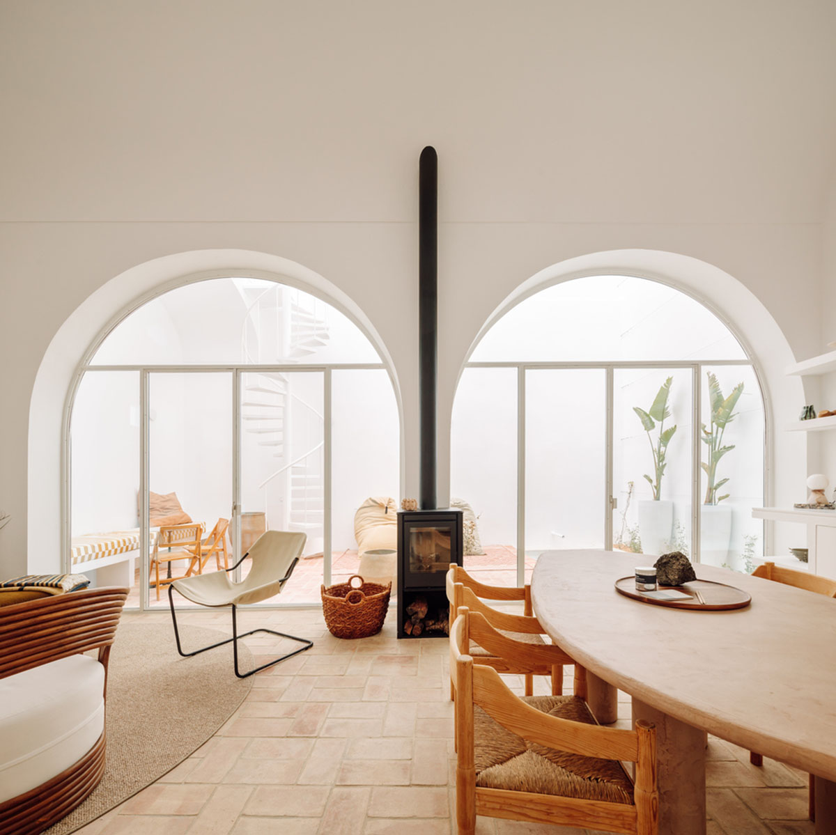 atelier RUA converts old warehouse into residence enriched with social spaces in Olhão