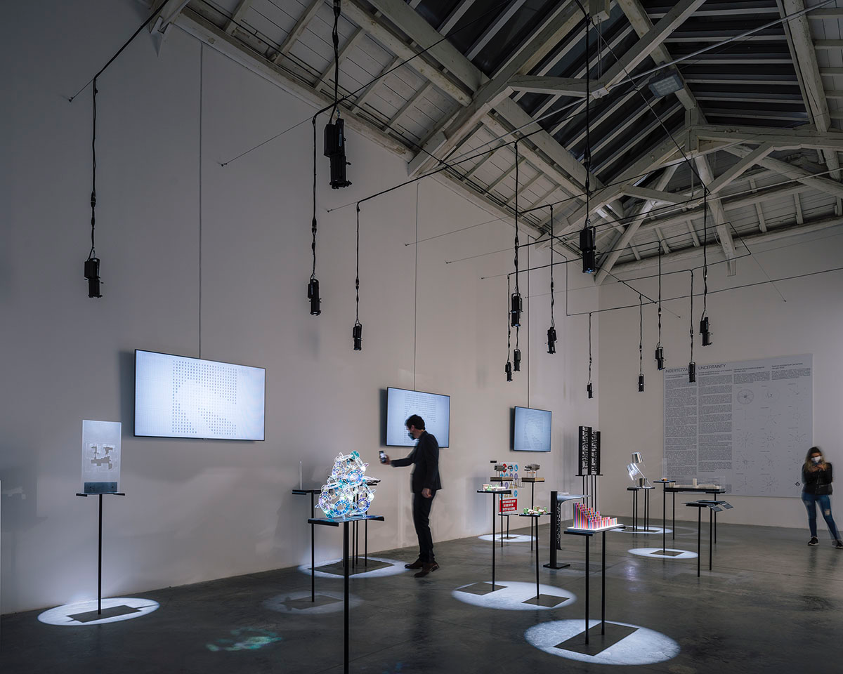 Spanish Pavilion suspends thousands of sheets of paper presenting Uncertainty at Venice Biennale