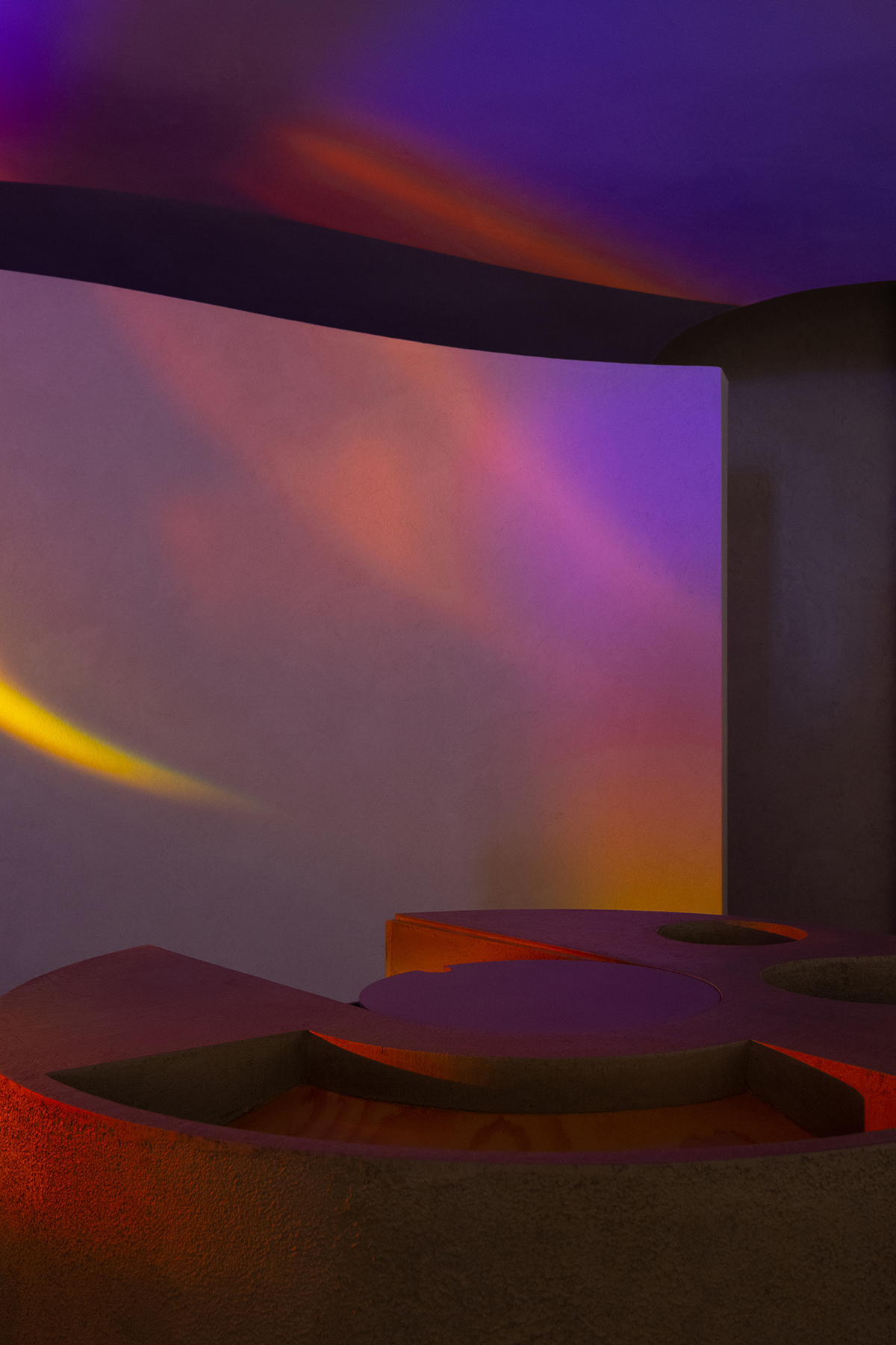 lialawlab completes retro-futuristic skincare centre in Hangzhou, China