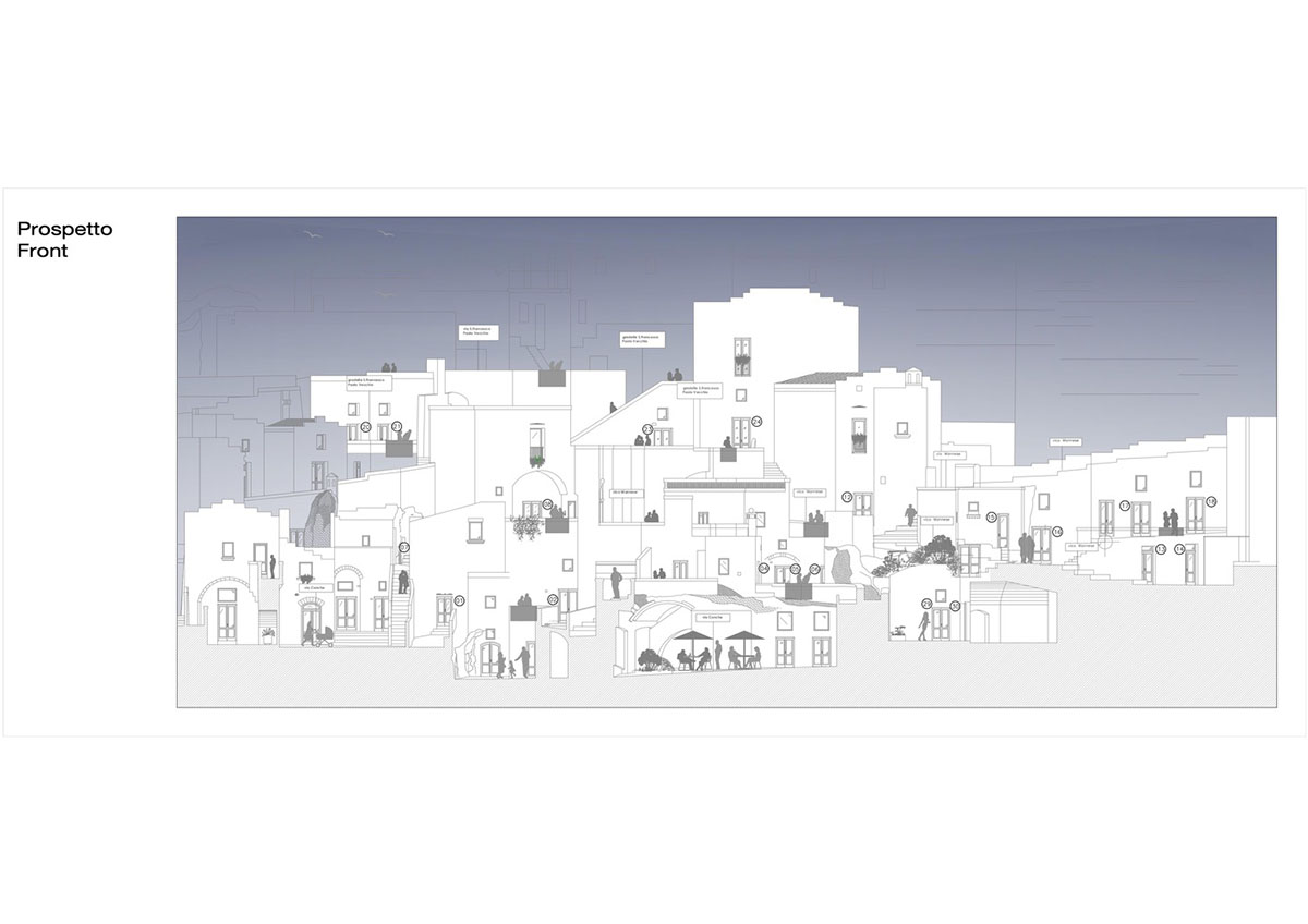 Interiors of this cave hotel and spa by Simone Micheli act like work of art with excavated surfaces