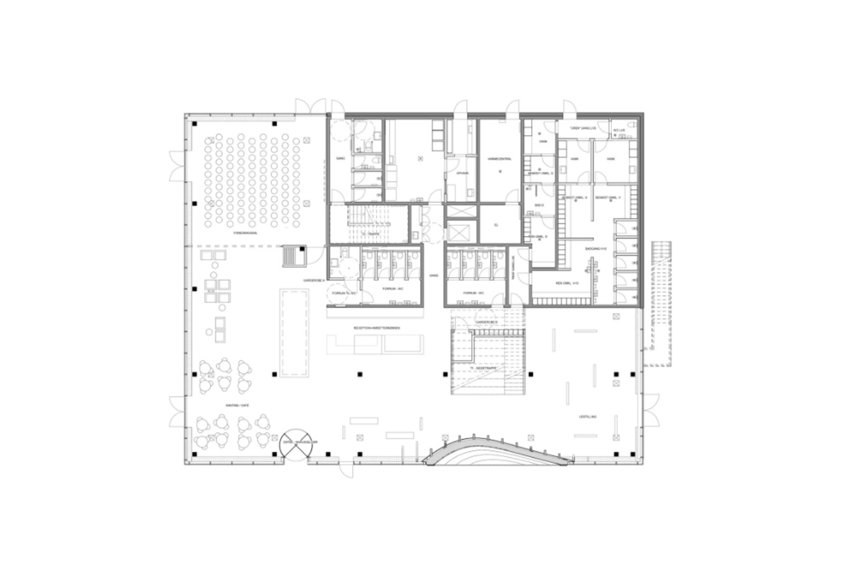 3XN Architects and SLA Architects complete Klimatorium featuring wooden wave in Denmark