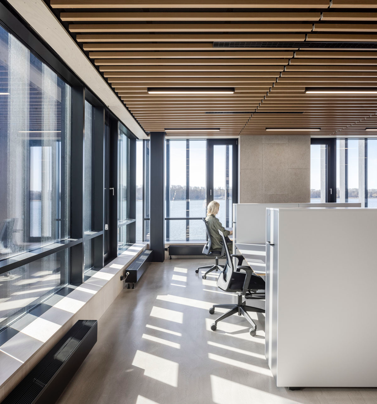 3XN Architects and SLA Architects complete Klimatorium featuring wooden wave in Denmark