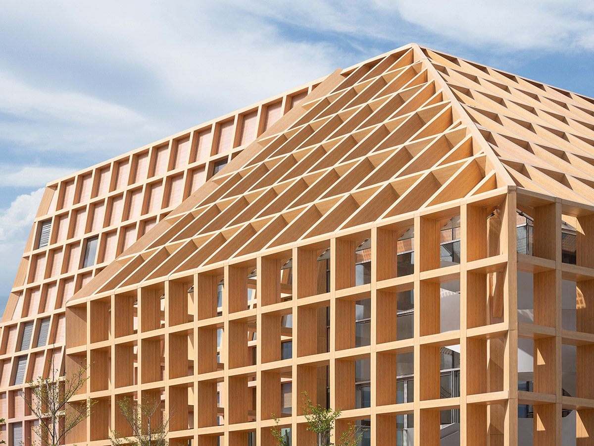 CLOU architects designs Sanya Farm Lab with deep grid modules in China