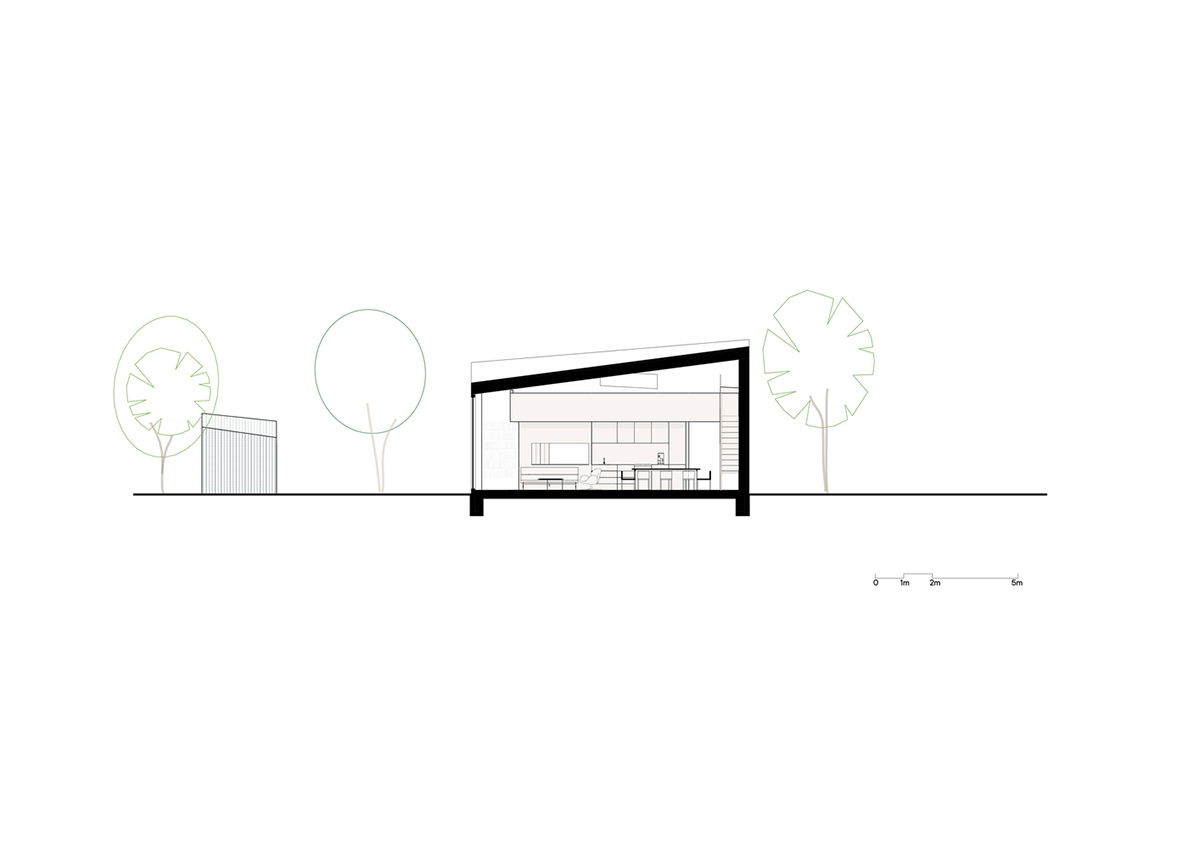 Orange Architects completes irregularly-formed holiday home on a Dutch island