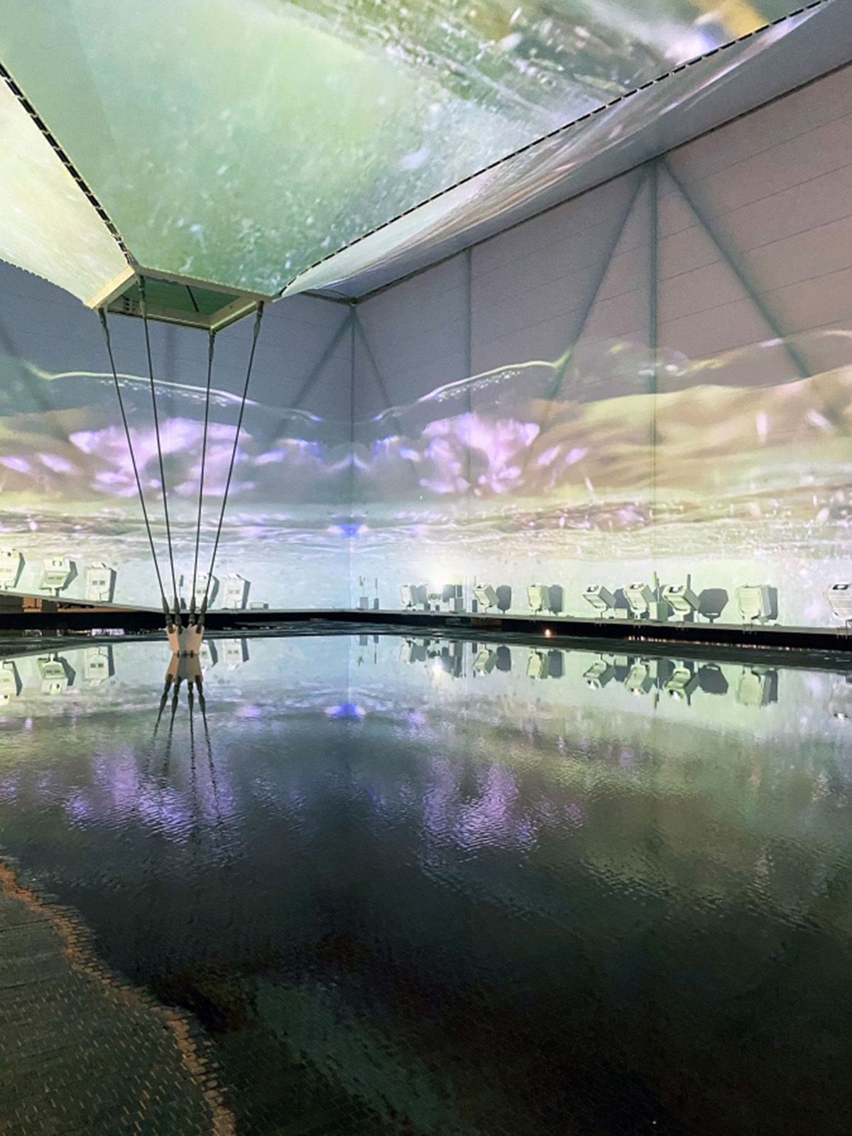 Brazilian Pavilion presents an unusual scenic character with water feature at Expo 2020 Dubai 