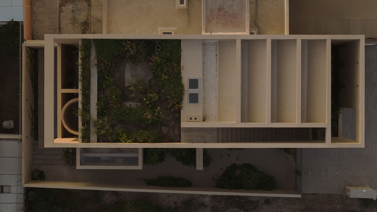 Taller Segovia Molina enriches beige Casa Aguilar with interior patios and an abundance of light