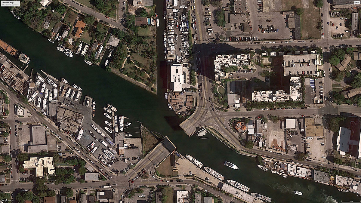 Oppenheim Architecture designs GLF Headquarters with large shifted concrete volumes in Miami river