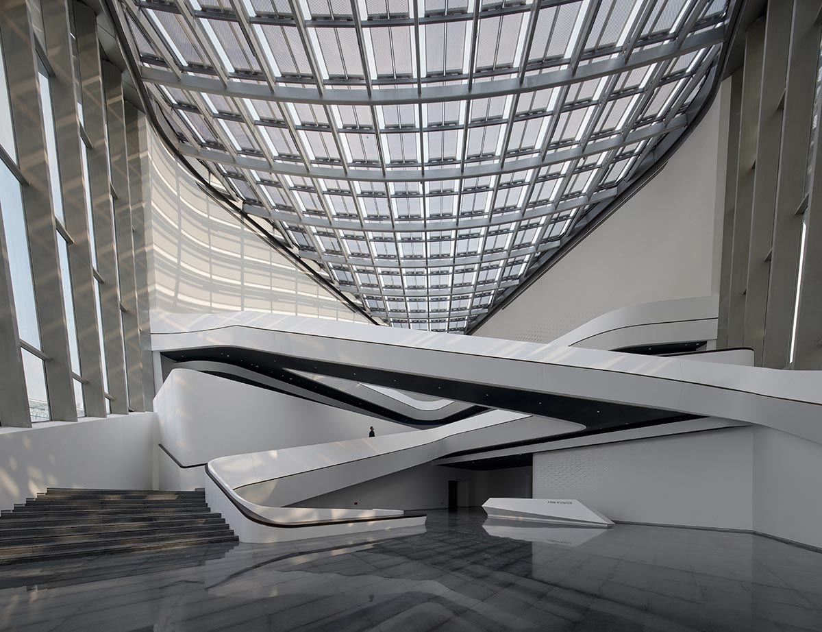 Zaha Hadid Architects completes Zhuhai Jinwan Civic Art Centre in 