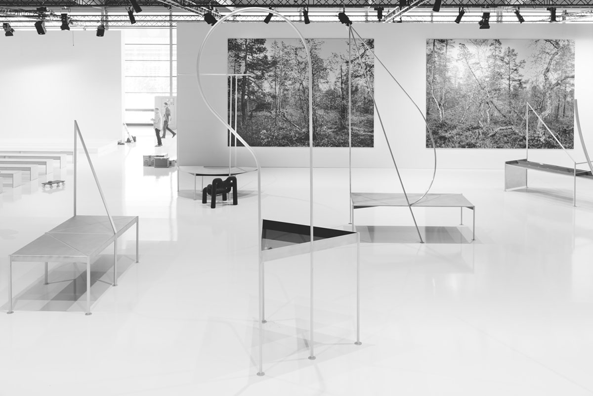 LCLA office installed exhibition as a 