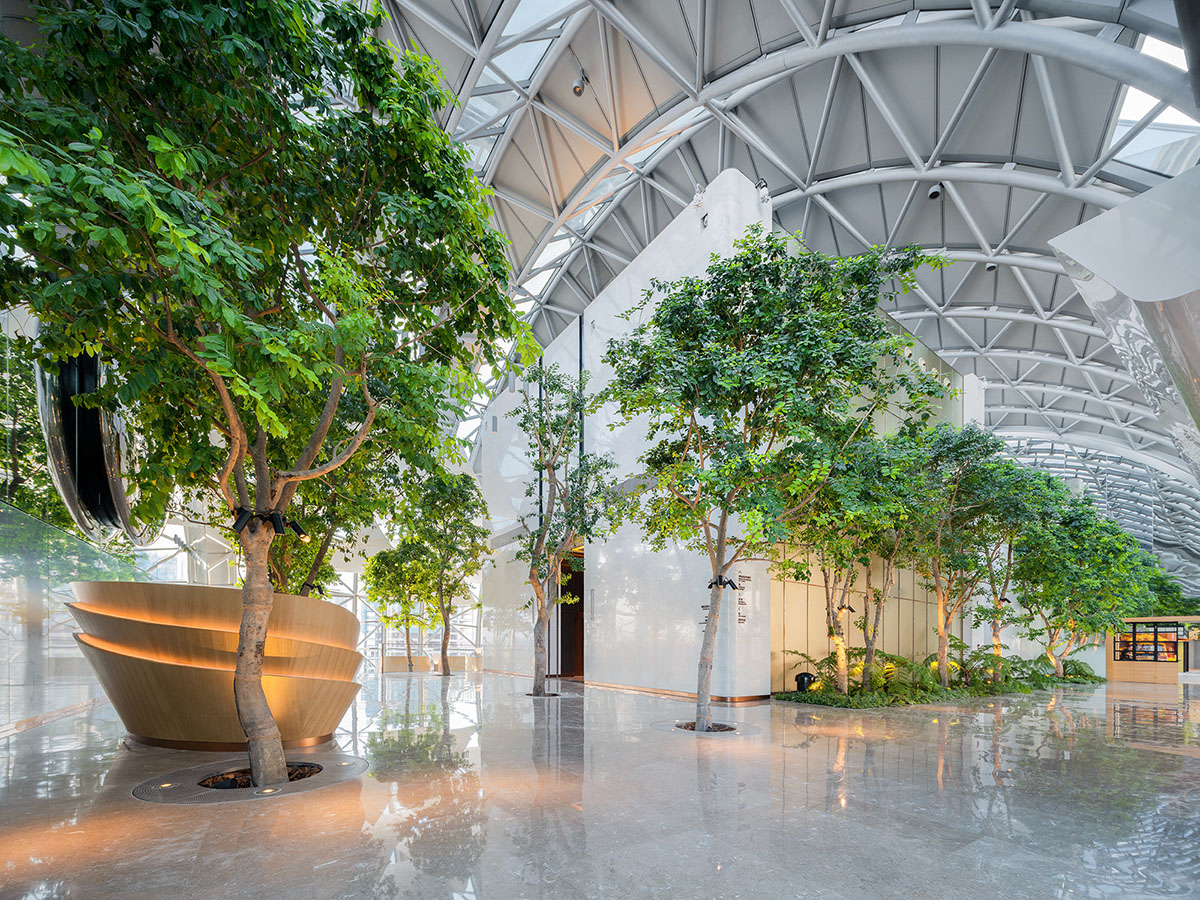 CL3 Architects combines Chinese motifs and crafts in interiors of Chongqing Raffles City complex