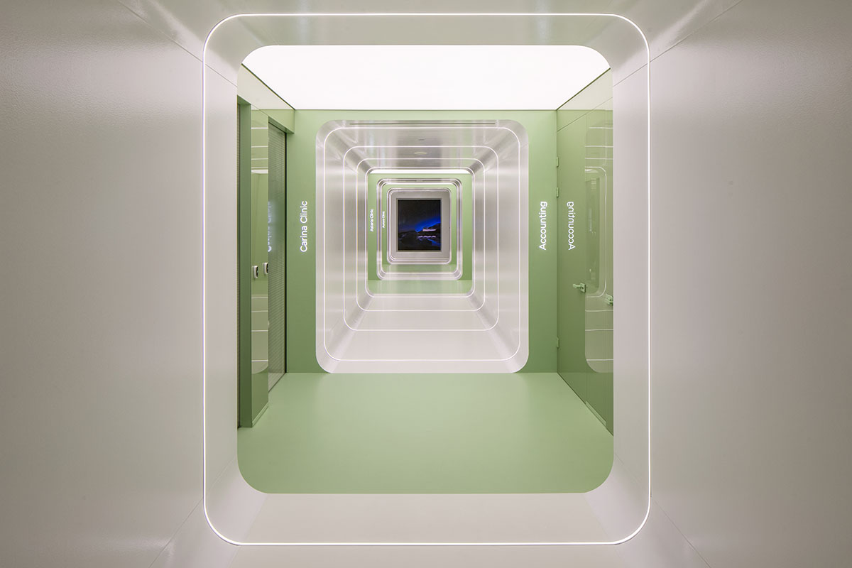 Hair transplant clinic by Slash Architects combines technology and nature to create 