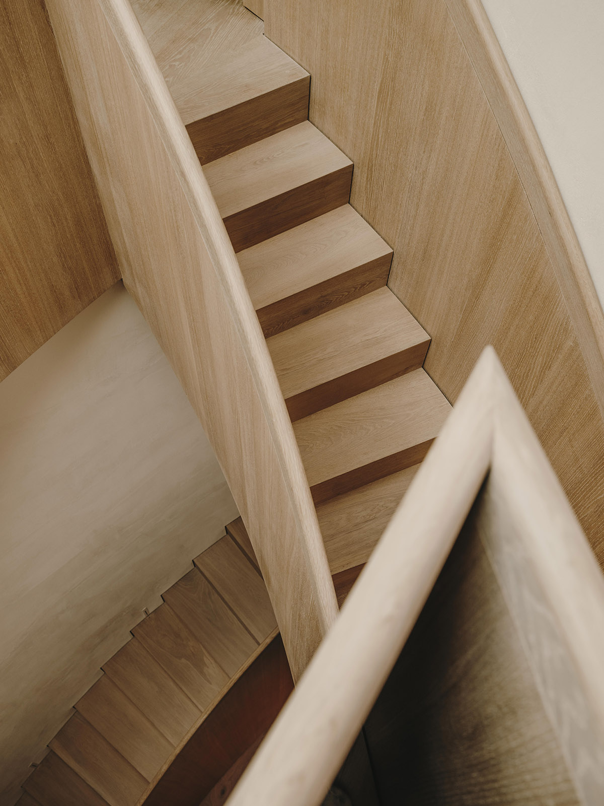 Holzrausch Studio creates a tranquil wooden retreat in the heart of Paris