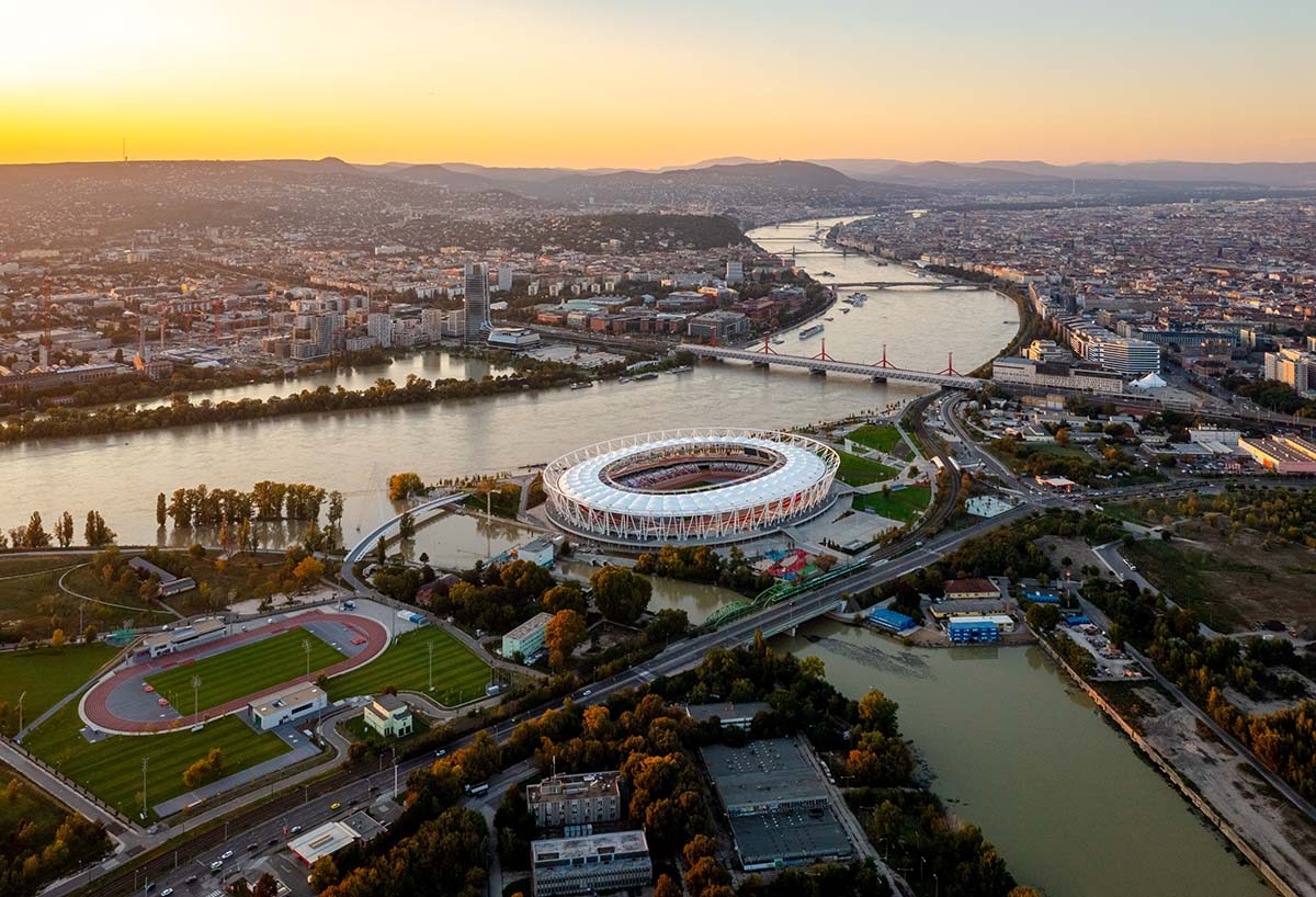 Napur Architect completes sustainable National Athletics Centre in Budapest