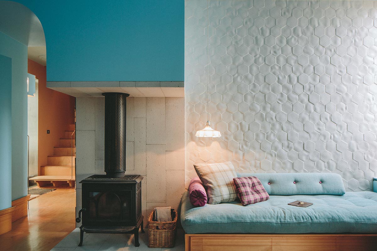 Partners Hill built a 110-metre-long shed that combines living and learning activities in Daylesford