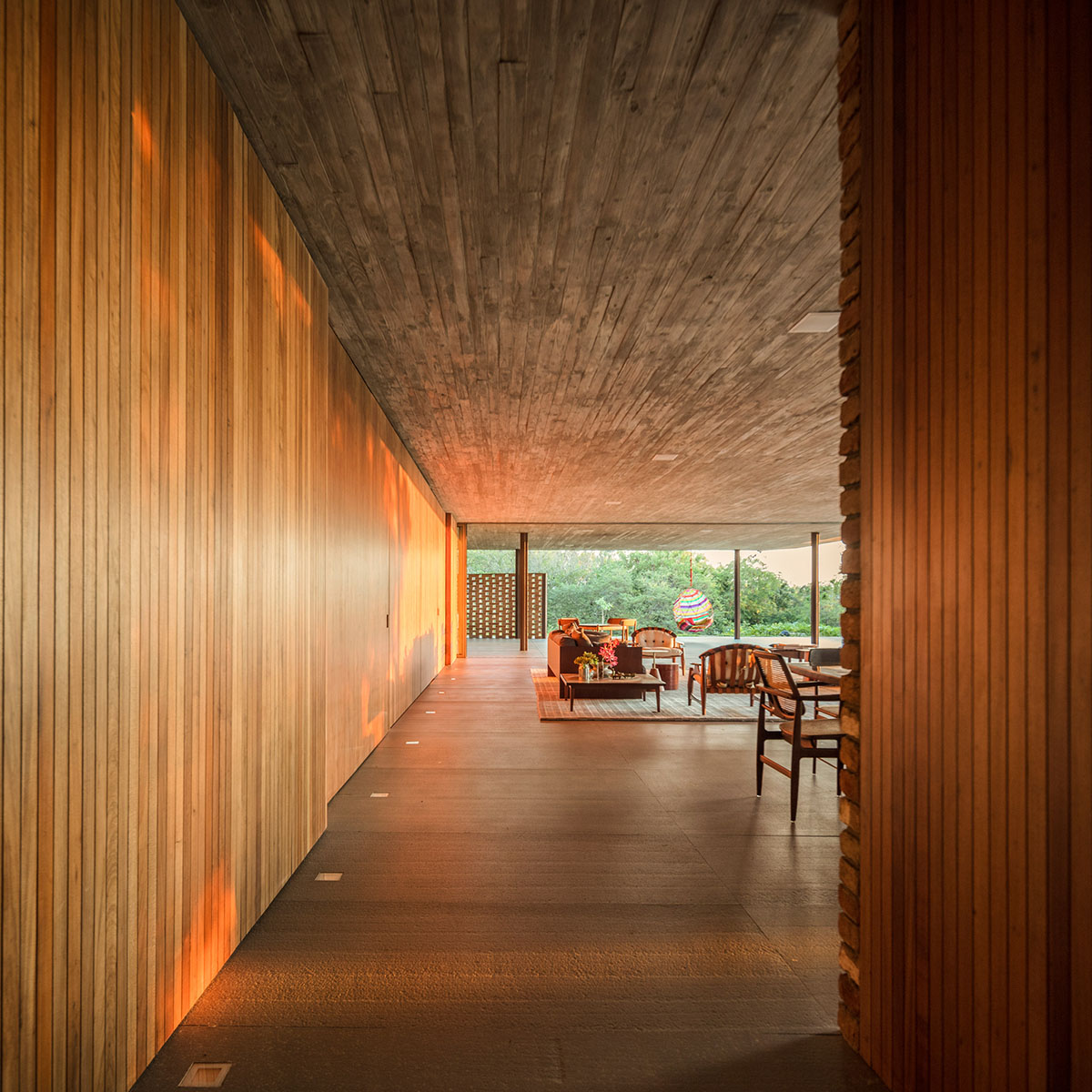 Studio MK27 completes Planar House with extended green roof outside of São Paulo