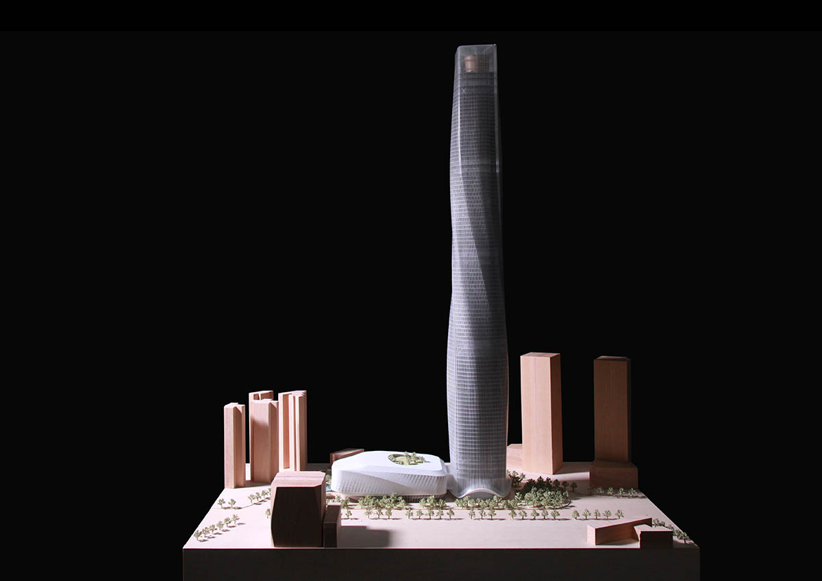 EID Architecture Unveils twisting Shimao North Riverfront Tower in Fuzhou