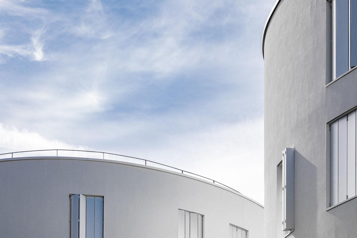 SANAA's social housing complex composed of organic forms in Paris photographed by Vincent Hecht