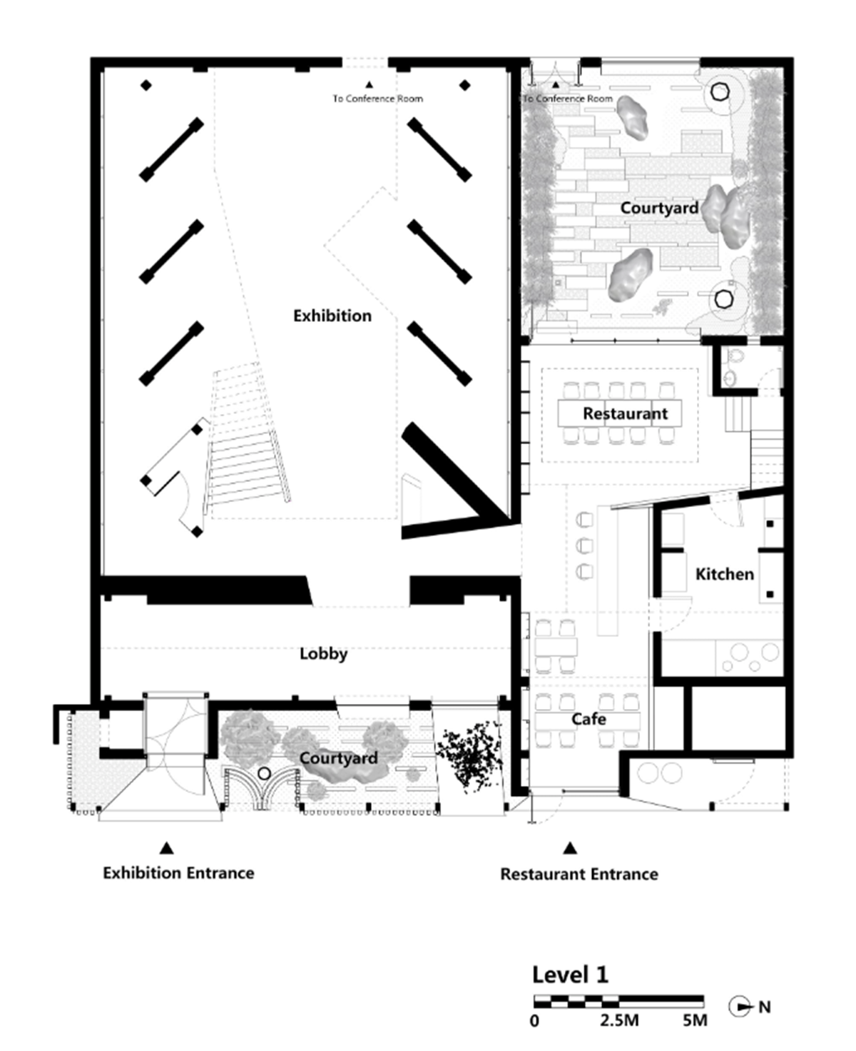 Atelier Alter converts old storage space into a stone archive using thousands of 10cm stone cubes