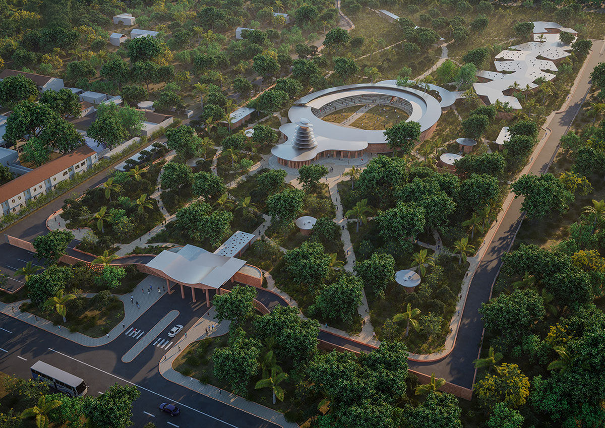 Kéré Architecture onthult ontwerp voor een gebedshuis en cultureel centrum in Togo