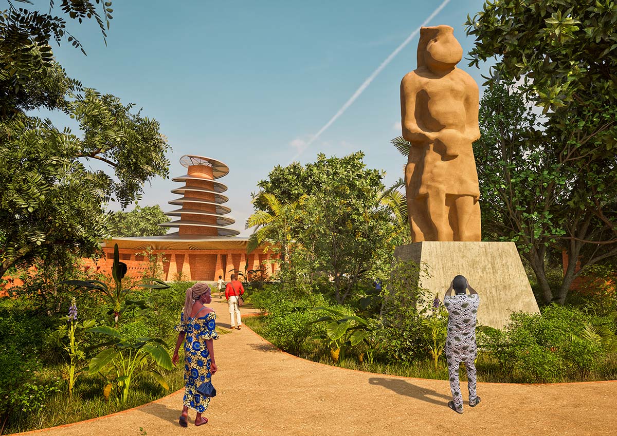 Kéré Architecture onthult ontwerp voor een gebedshuis en cultureel centrum in Togo