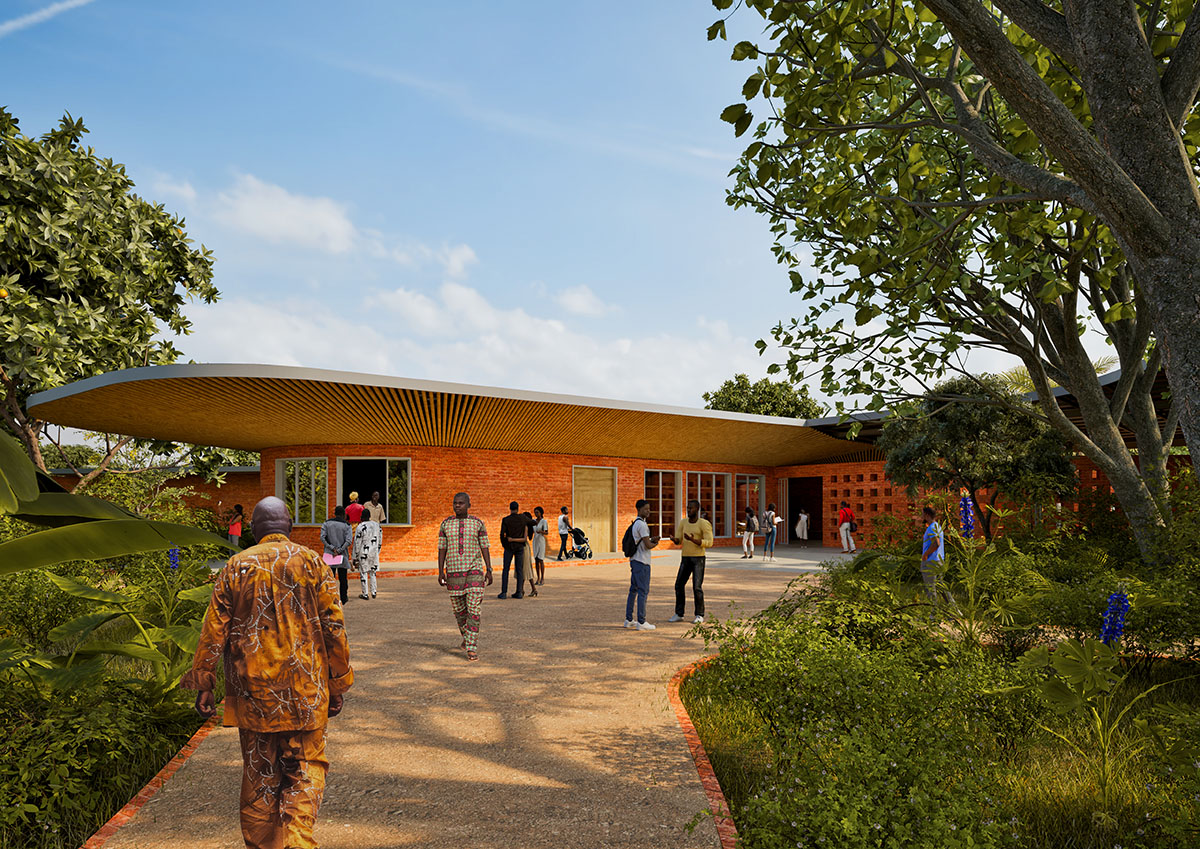 Kéré Architecture onthult ontwerp voor een gebedshuis en cultureel centrum in Togo