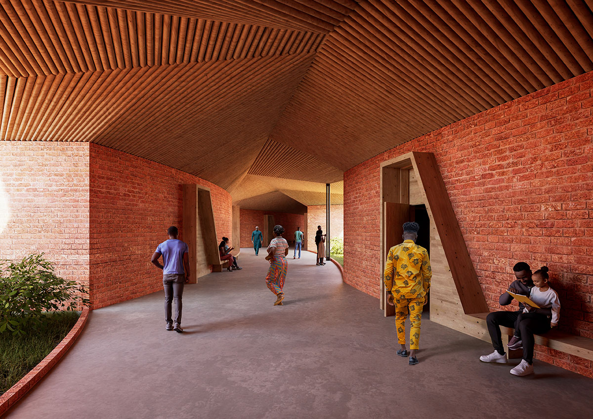 Kéré Architecture onthult ontwerp voor een gebedshuis en cultureel centrum in Togo