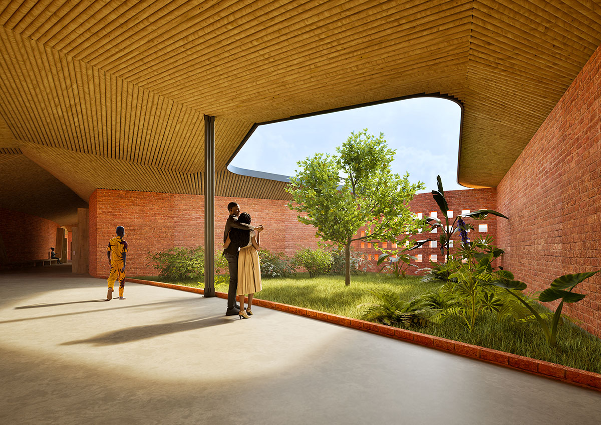 Kéré Architecture onthult ontwerp voor een gebedshuis en cultureel centrum in Togo