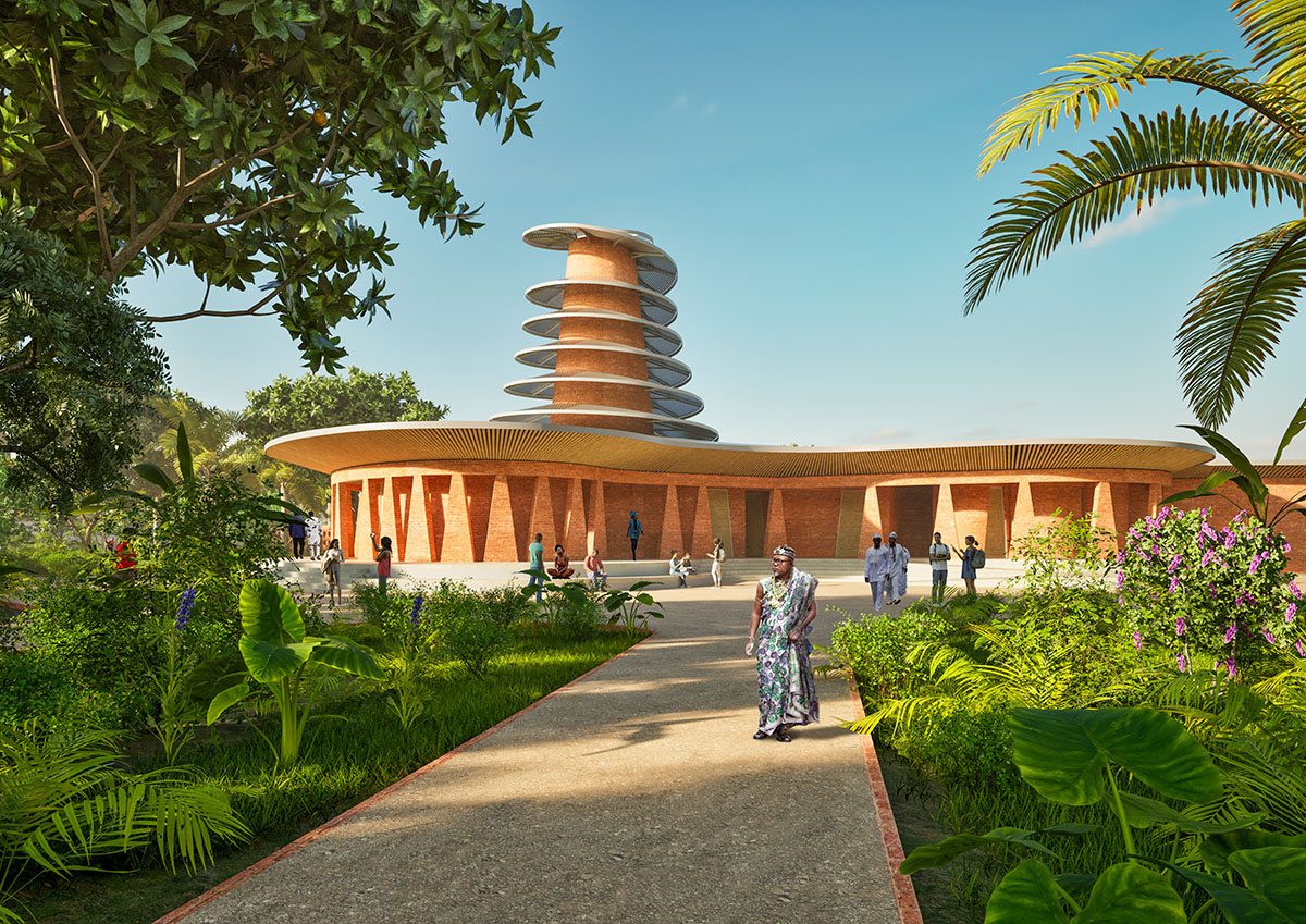 Kéré Architecture onthult ontwerp voor een gebedshuis en cultureel centrum in Togo