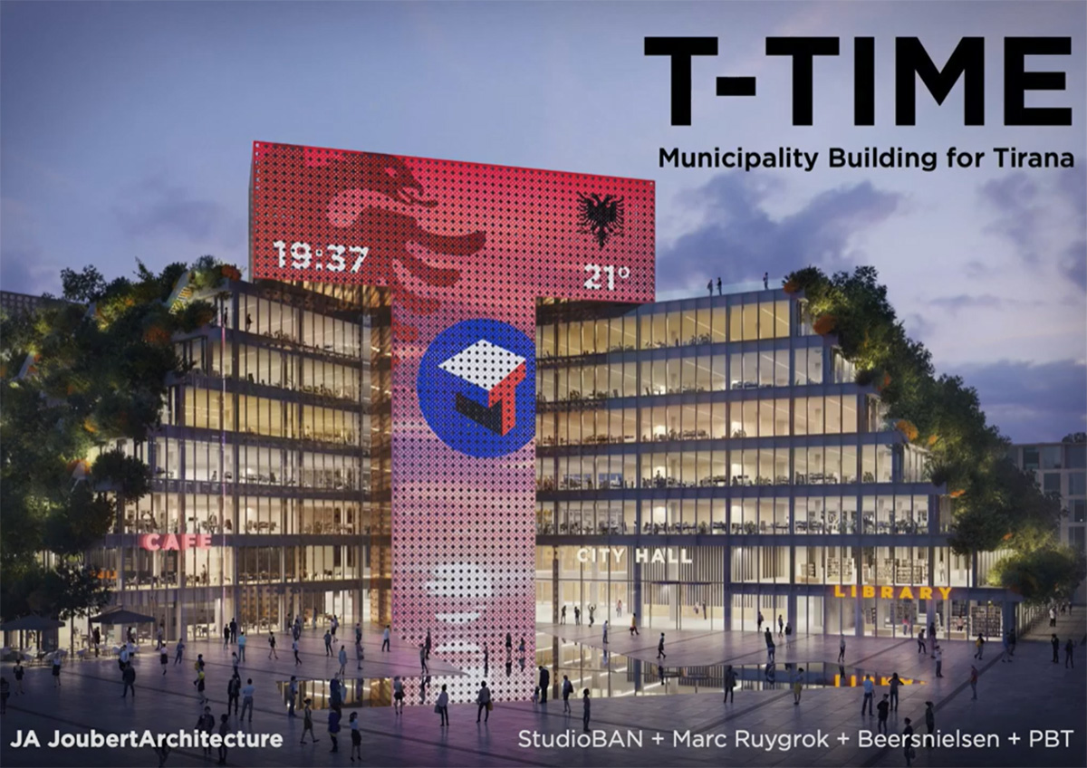 Tirana New Municipality Building Competition Announces 10 Finalists