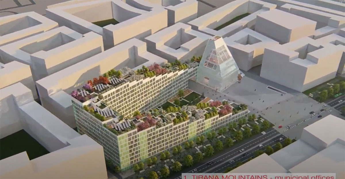 Tirana New Municipality Building Competition Announces 10 Finalists