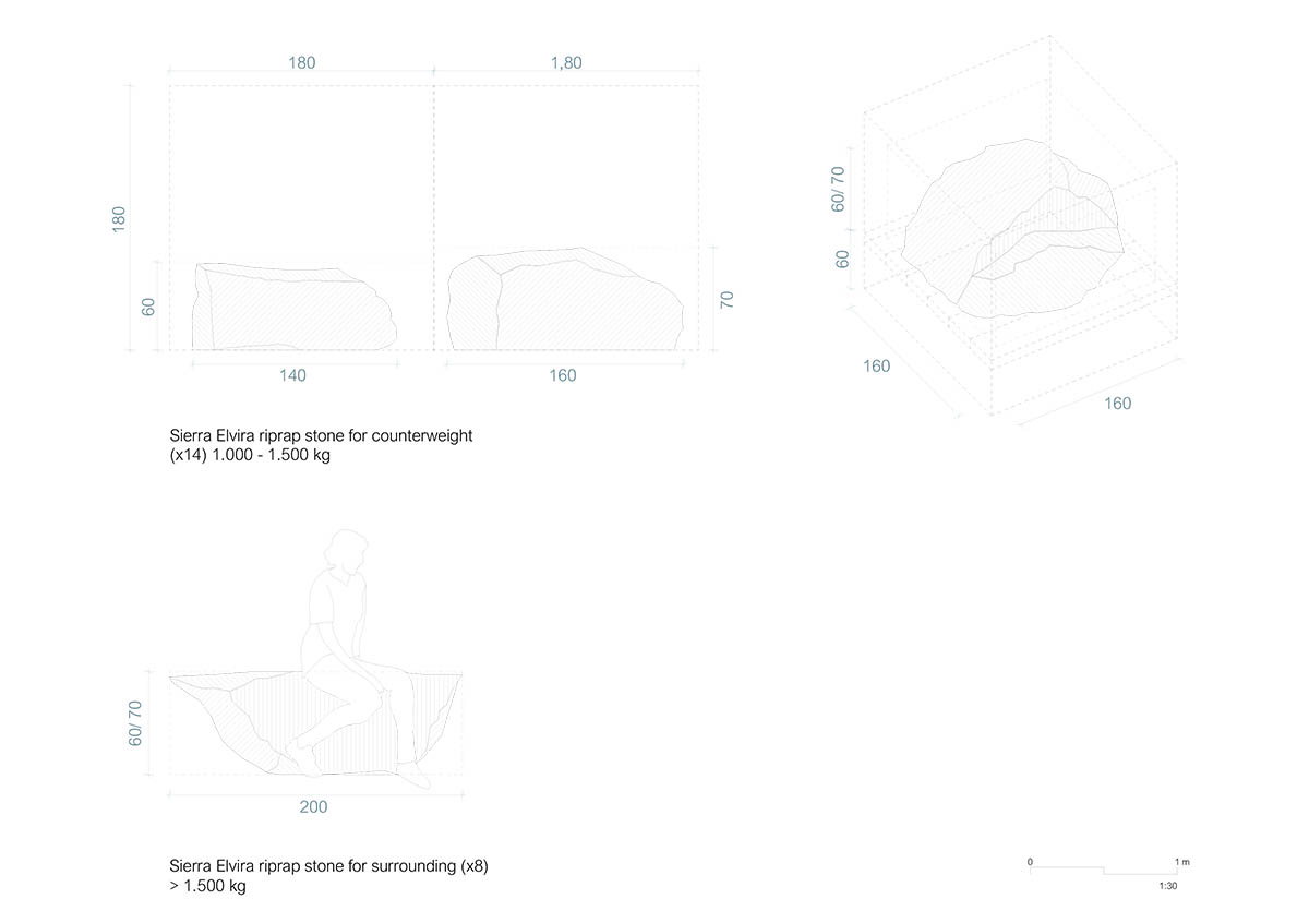 Aire Pavilion wrapped by giant scaffolding represents 