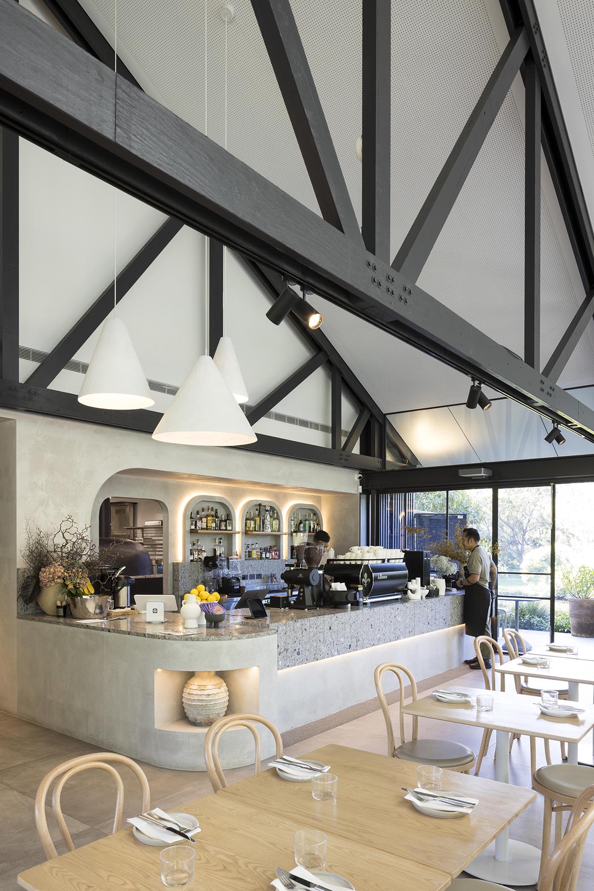 Sam Crawford Architects designed Parramatta Park Pavilion in respect to Heritage-listed landscape