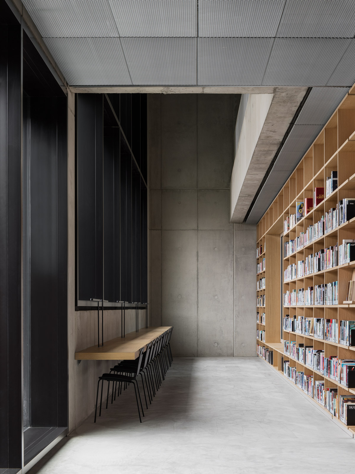 KAAN Architecten completes Library and Academy building for Performing Arts in Belgium