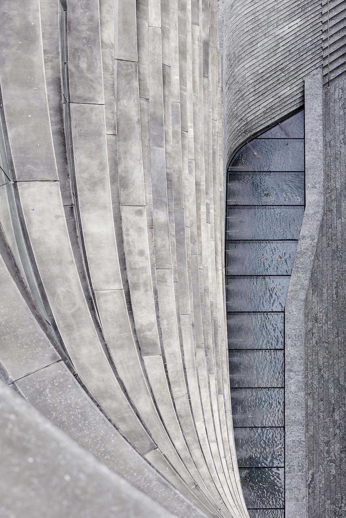 Zaha Hadid Architects' first New York project 520 West 28th photographed by Hufton+Crow