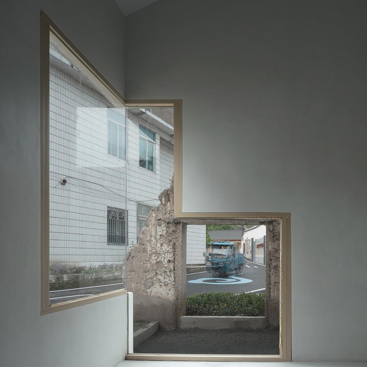UAD converts old folk houses into new Villagers' Home that naturally grows out of the old walls