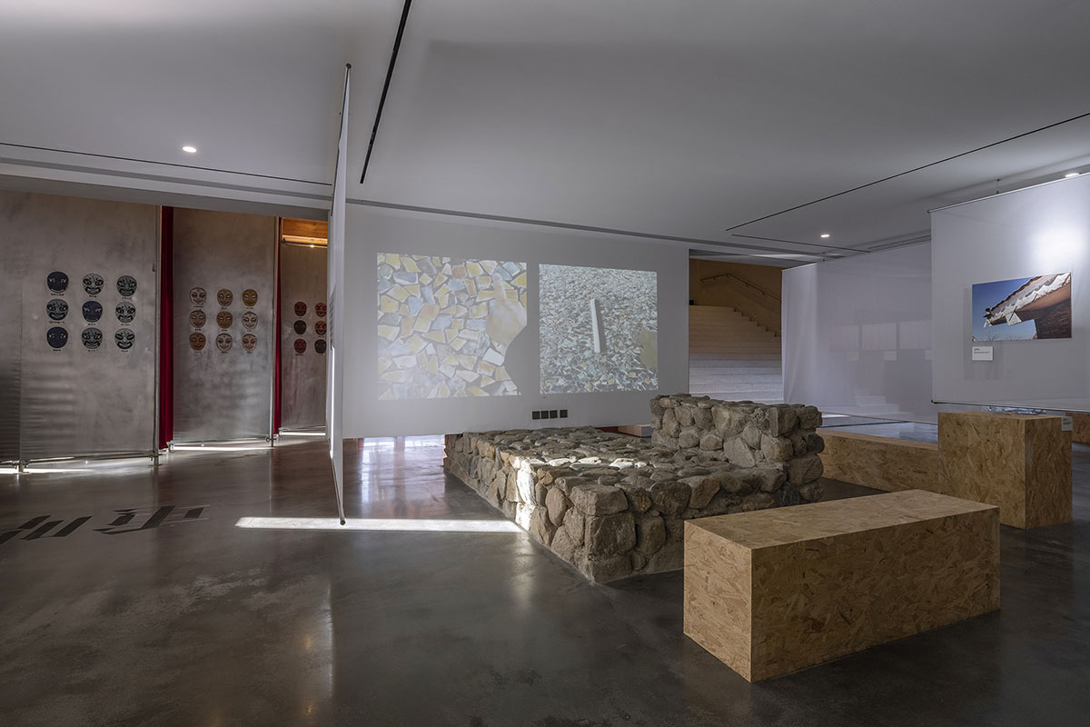 llLab. converts old house into an exhibition space, Village Opera, in rural Beigou Village, Beijing 