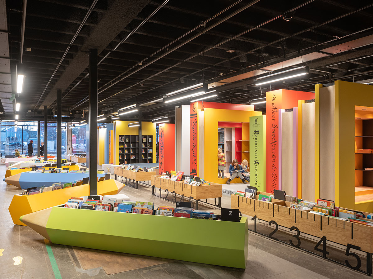 Mecanoo completes interior design of a world-class library for Tilburg designed by CIVIC Architects