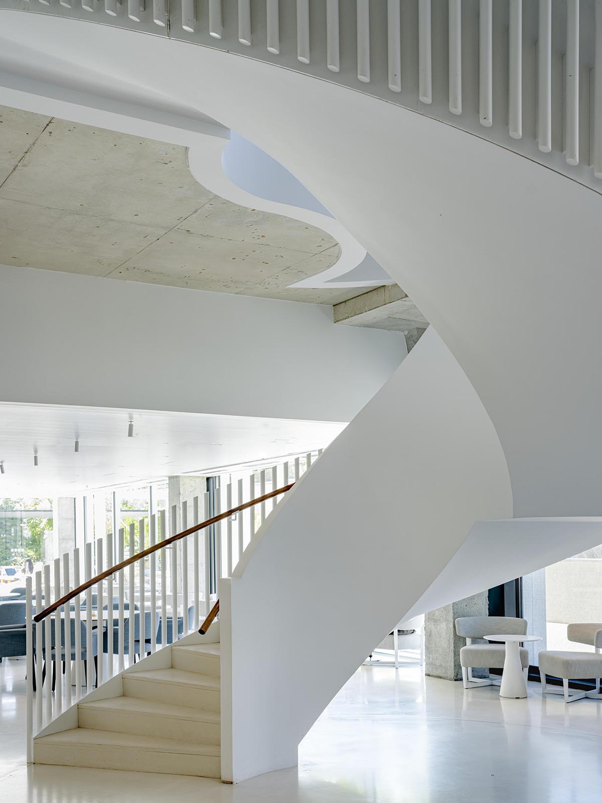 Perkins&Will converts former corporate complex into a people-focused workplace design in Madrid